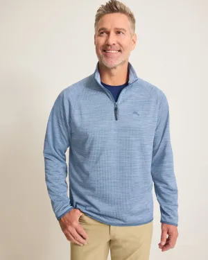Tommy Bahama Men's IslandZone Palm Pro Half Zip Pullover Sweater - Oslo Tommy Bahama Clothing