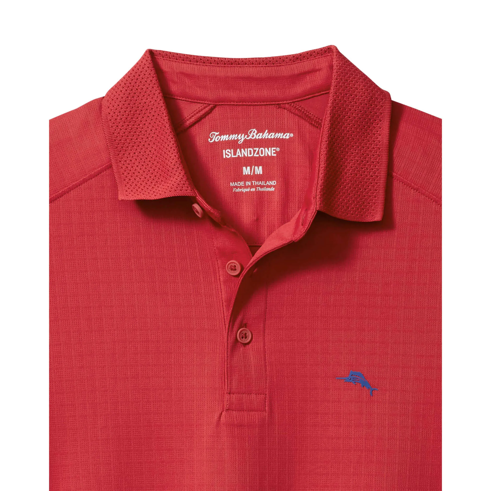 Tommy Bahama Men's IslandZone Tropic Driver Polo Shirt - Dark Havana Mens Tommy Bahama