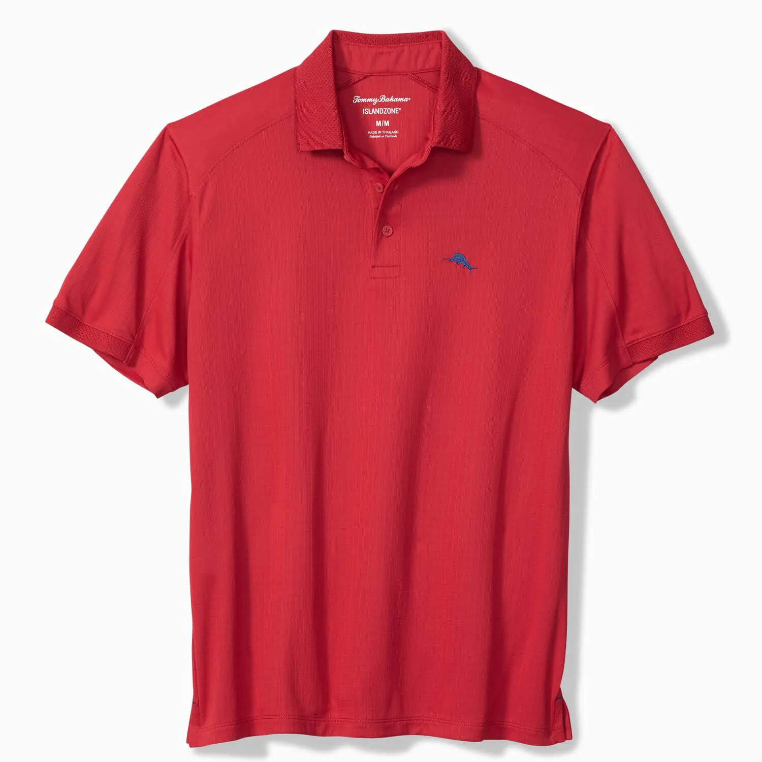 Tommy Bahama Men's IslandZone Tropic Driver Polo Shirt - Dark Havana Mens Tommy Bahama