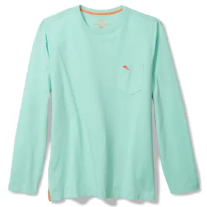 Tommy Bahama Men's New Bali Skyline Long Sleeve T-Shirt - Aquarius Mens Tommy Bahama