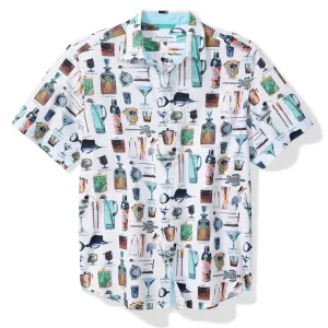 Tommy Bahama Men's Nova Wave Well Stocked Camp Shirt - White Mens Tommy Bahama