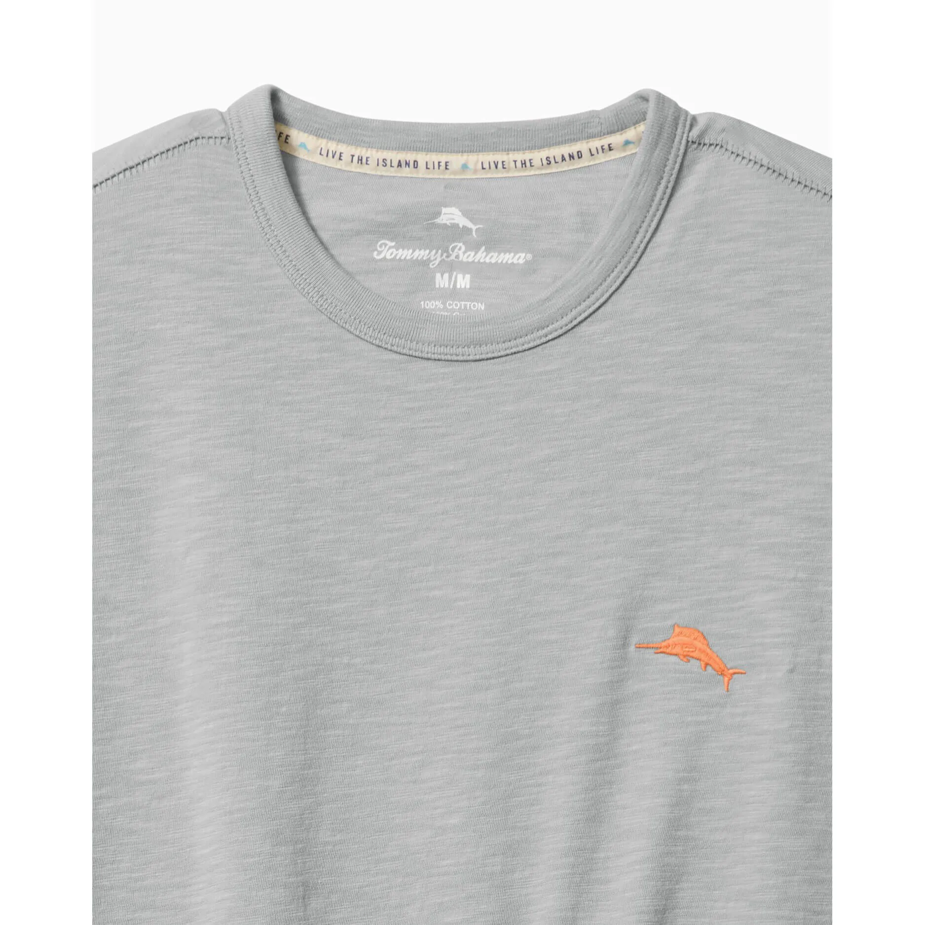 Tommy Bahama Men's Shake It Up Lux Long Sleeve T-Shirt - Ultimate Gray Mens Tommy Bahama
