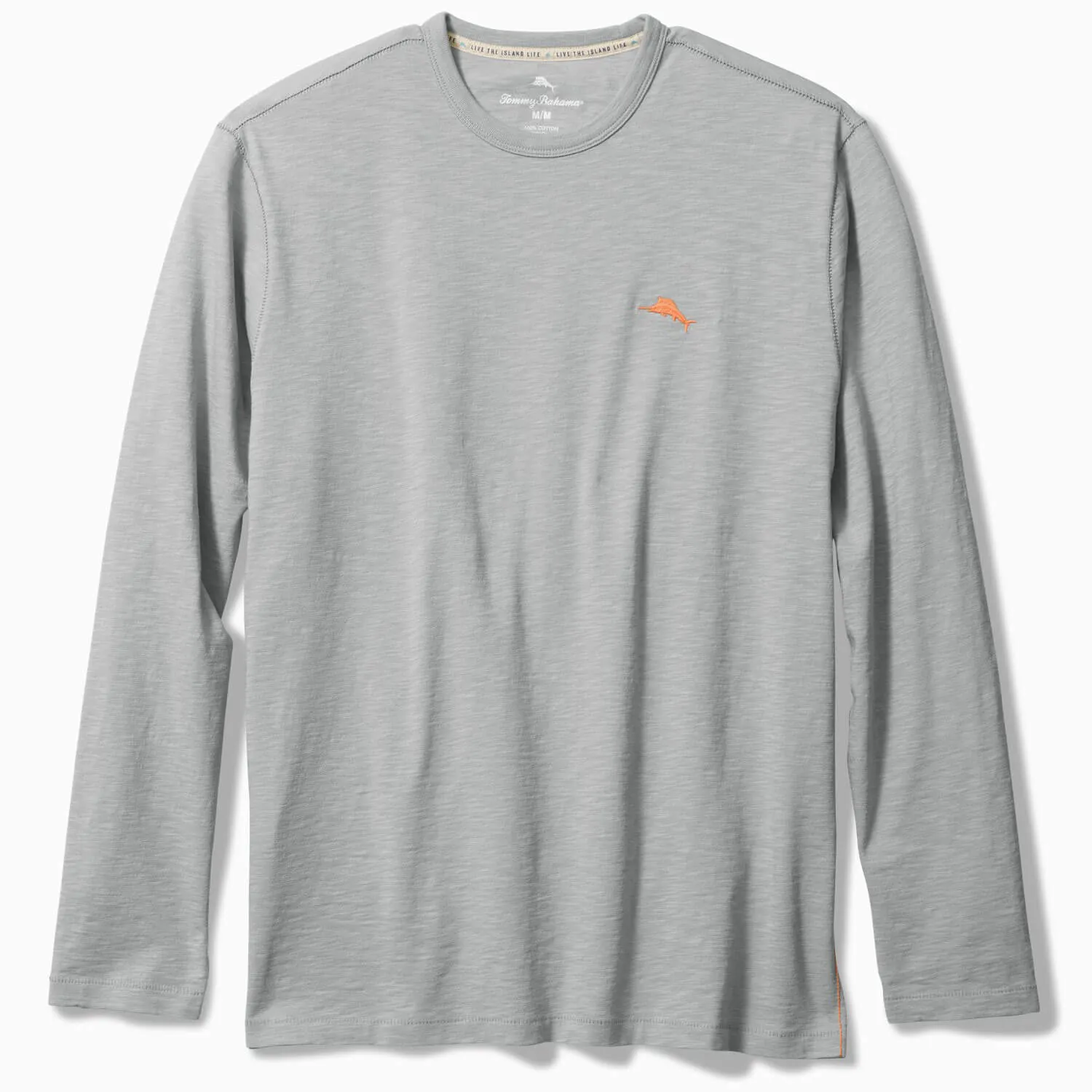Tommy Bahama Men's Shake It Up Lux Long Sleeve T-Shirt - Ultimate Gray Mens Tommy Bahama
