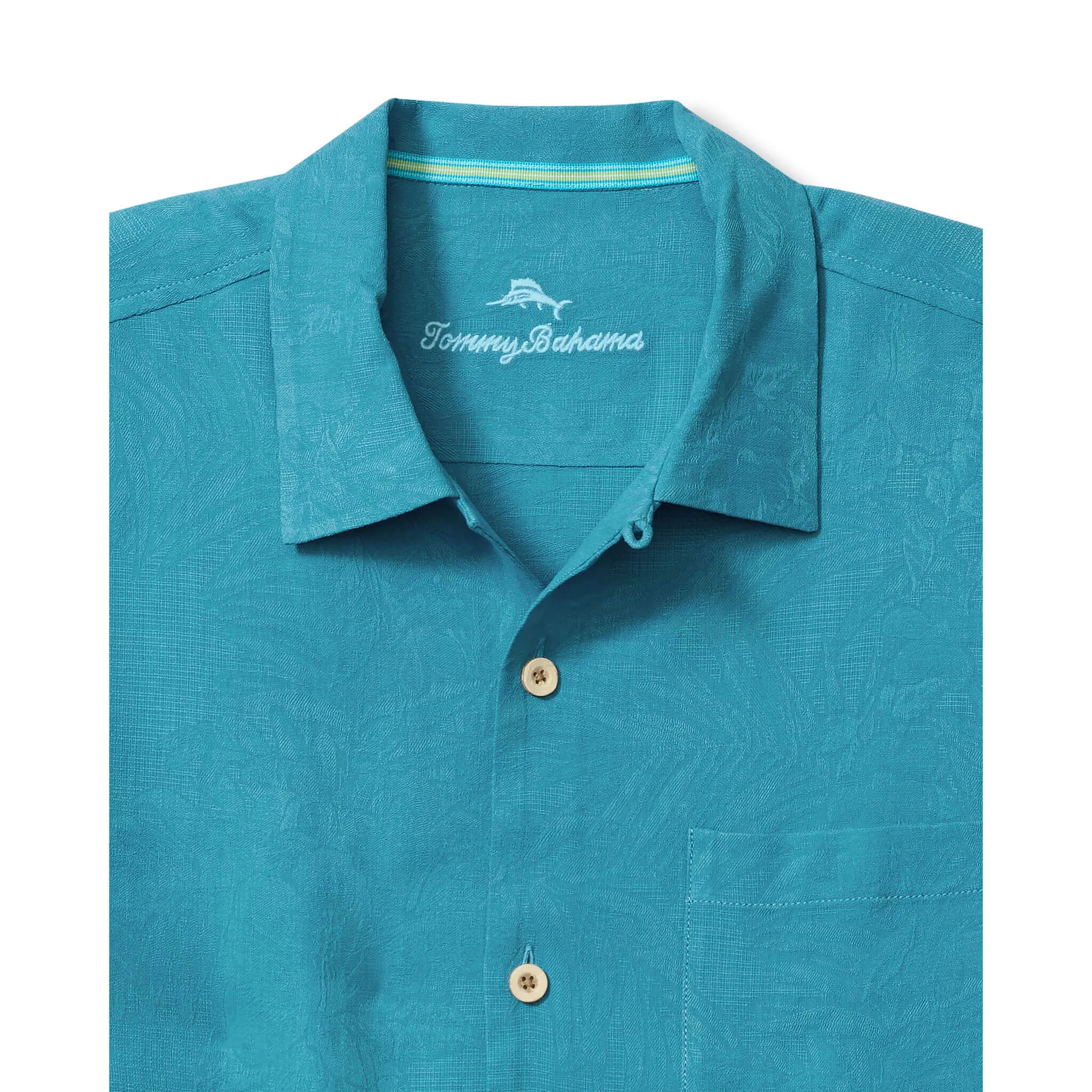 Tommy Bahama Men's Tropic Isles Silk Camp Shirt - Ocean Tropic Tommy Bahama Clothing