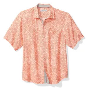 Tommy Bahama Men's Veracruz Cay Sand Dollar Camp Shirt - Dark Coral Tommy Bahama Clothing