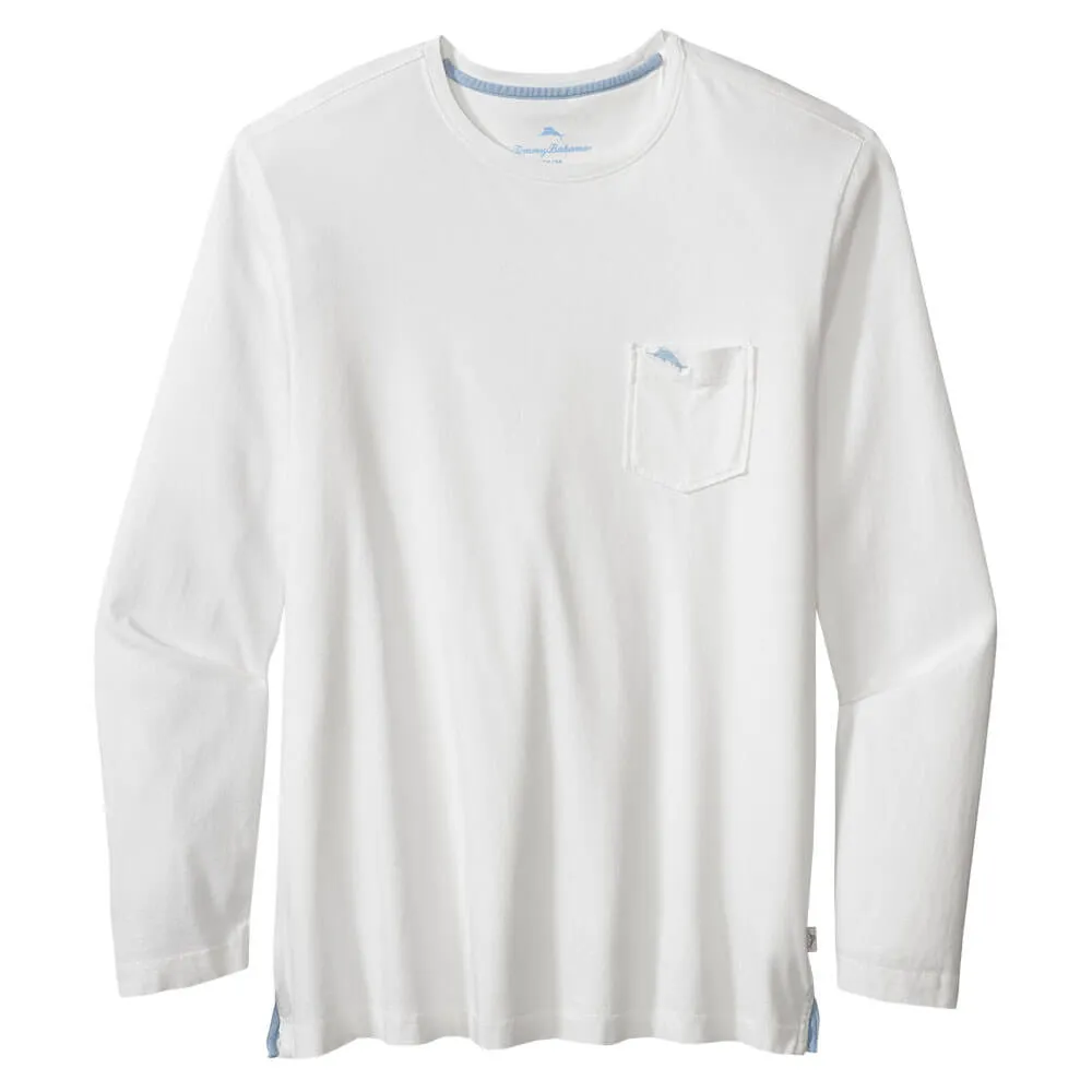 Tommy Bahama New Bali Skyline Long Sleeve T-Shirt - White Mens Tommy Bahama