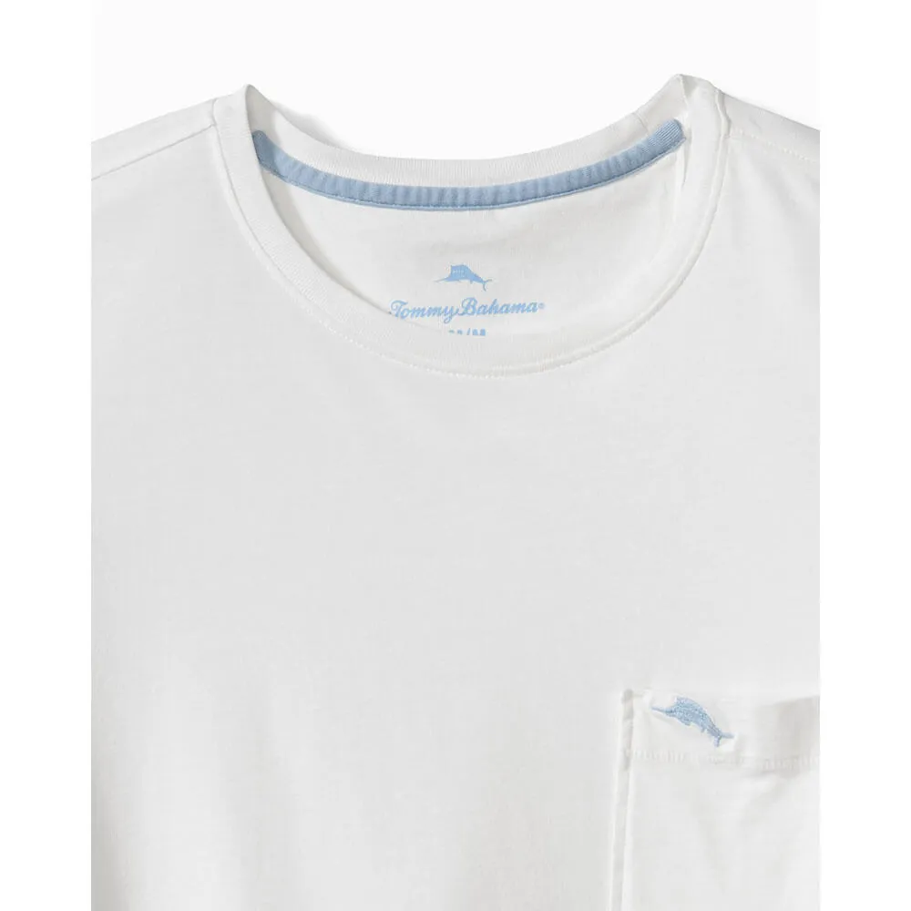 Tommy Bahama New Bali Skyline Long Sleeve T-Shirt - White Mens Tommy Bahama