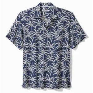 Tommy Bahama Palm Party Camp Shirt - Bering Blue Tommy Bahama Clothing