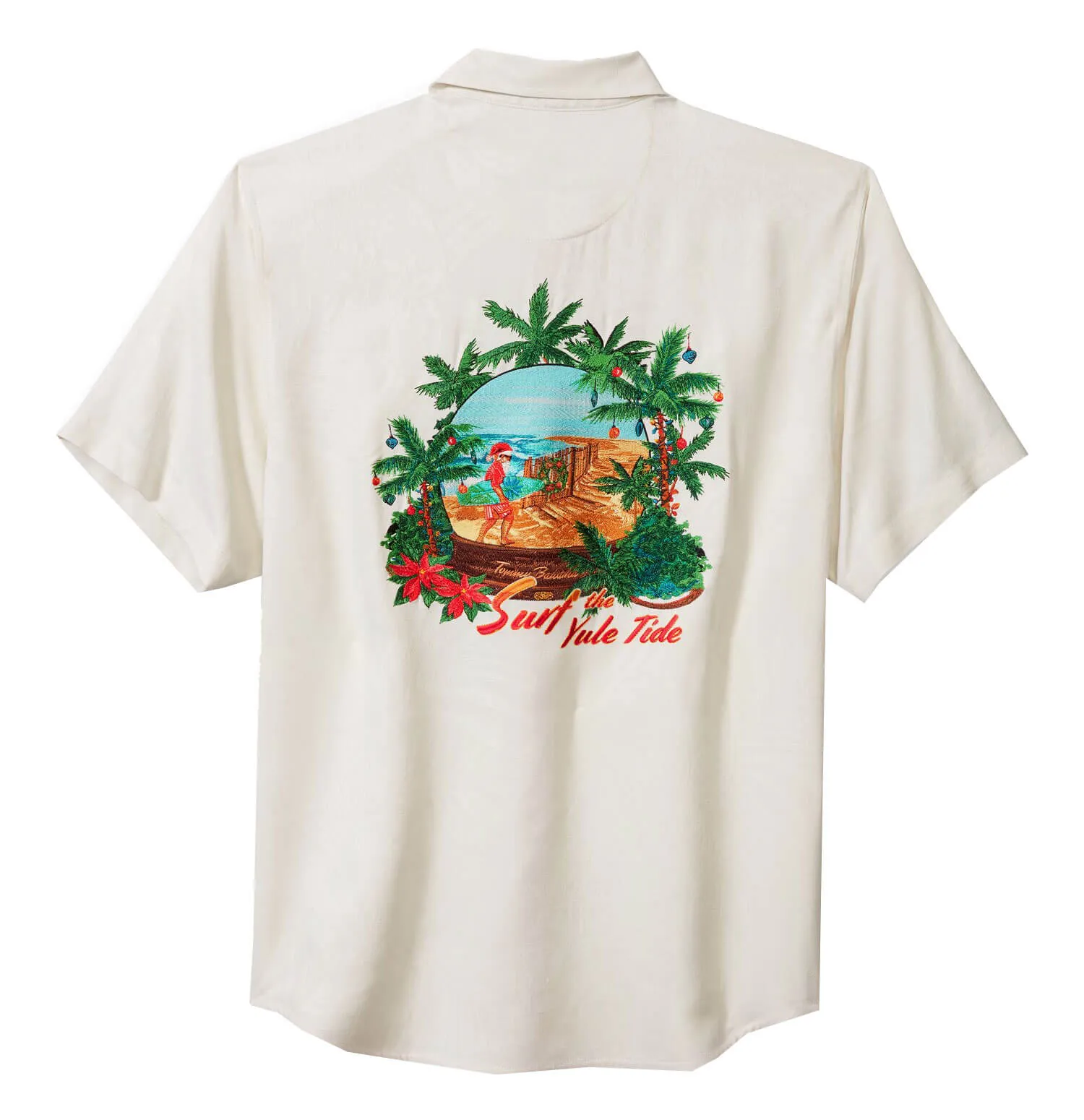 Tommy Bahama Surf The Yule Tide Camp Shirt - Continental Tommy Bahama Clothing