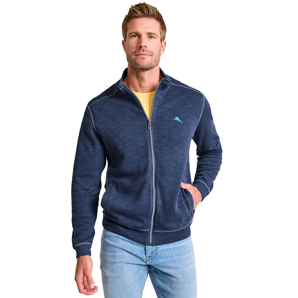 Tommy Bahama Tobago Bay Full Zip Jacket - Island Navy Mens Tommy Bahama