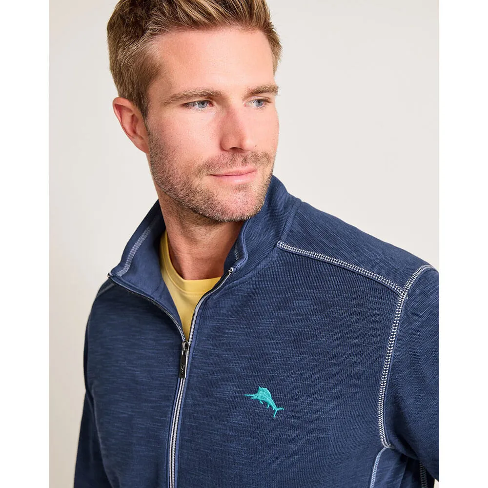 Tommy Bahama Tobago Bay Full Zip Jacket - Island Navy Mens Tommy Bahama