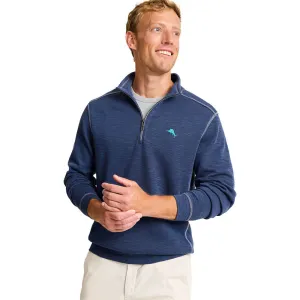 Tommy Bahama Tobago Bay Half Zip Sweater - Island Navy* Mens Tommy Bahama