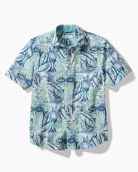 Tommy Bahama Bermuda Batik Nova Wave Camp Shirt