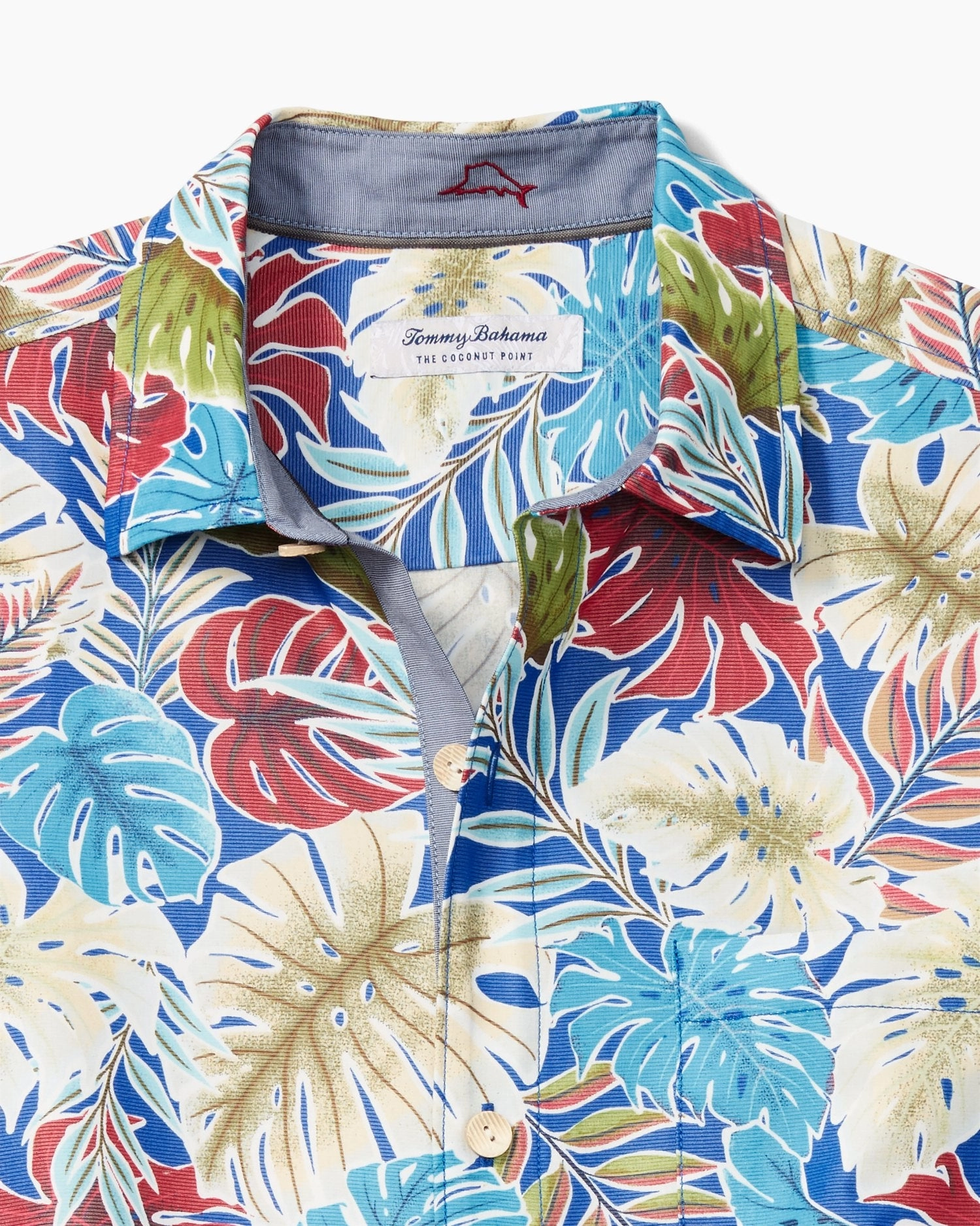 Tommy Bahama Coconut Point Fronds Mosaic IslandZone® Camp Shirt