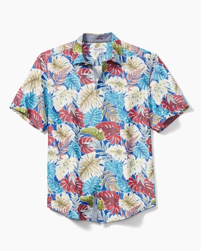 Tommy Bahama Coconut Point Fronds Mosaic IslandZone® Camp Shirt