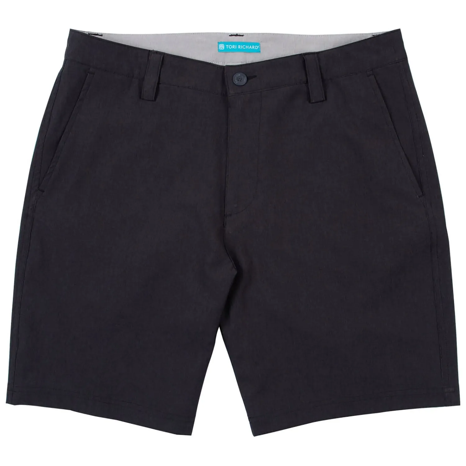 Tori Richard 8-Inch Surf N Turf Shorts - Black Tori Richard Clothing