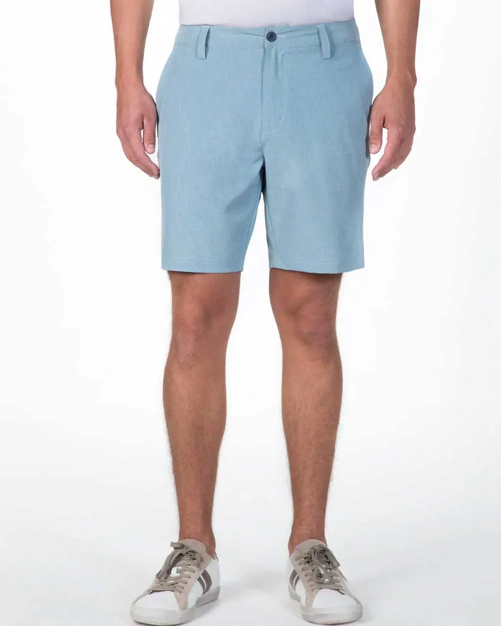 Tori Richard 8-Inch Surf N Turf Shorts - Chambray Tori Richard Clothing