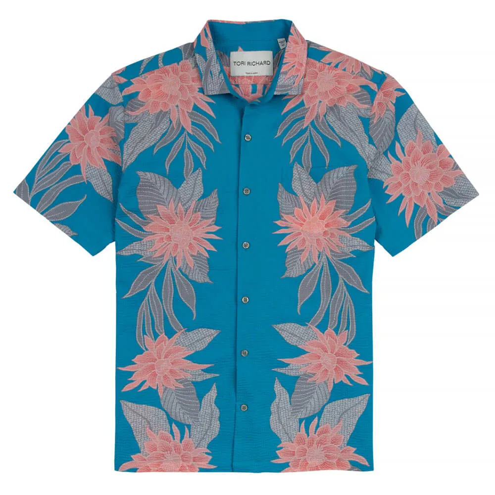 Tori Richard Summer Night Camp Shirt - Wave Tori Richard Clothing