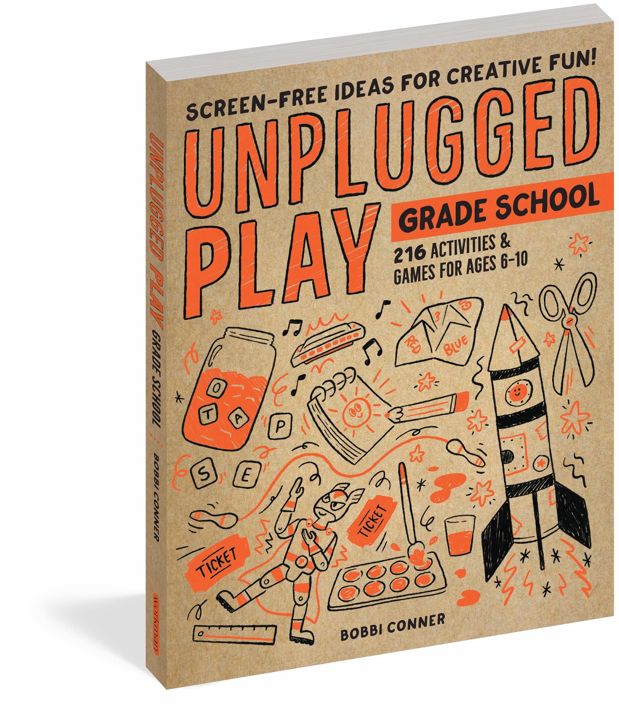 Unplugged Play - Grade School - Screen-Free Ideas for Creative Fun!