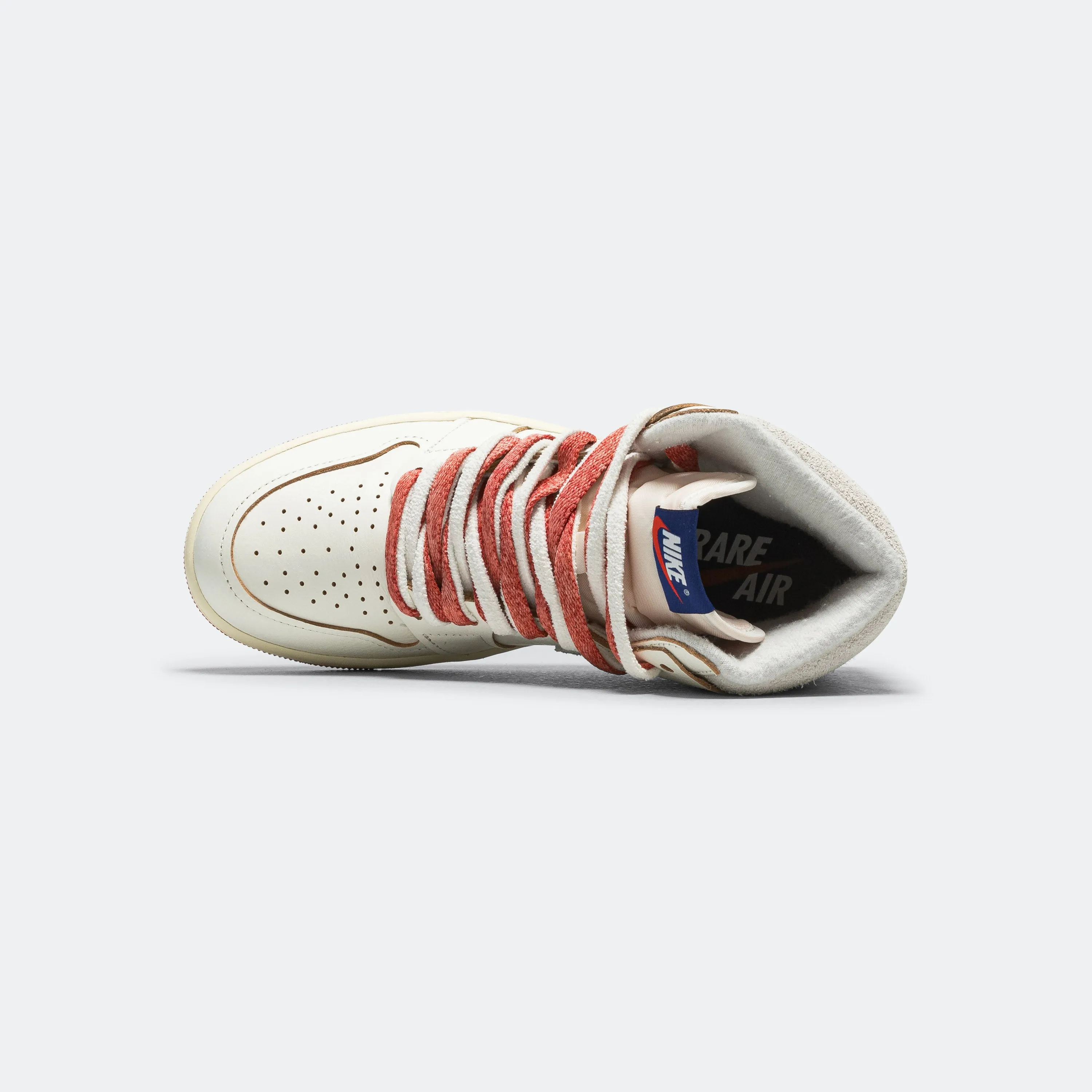 Womens Air Jordan 1 High OG - Sail/Cinnabar-Light Bone Jordan Clothing
