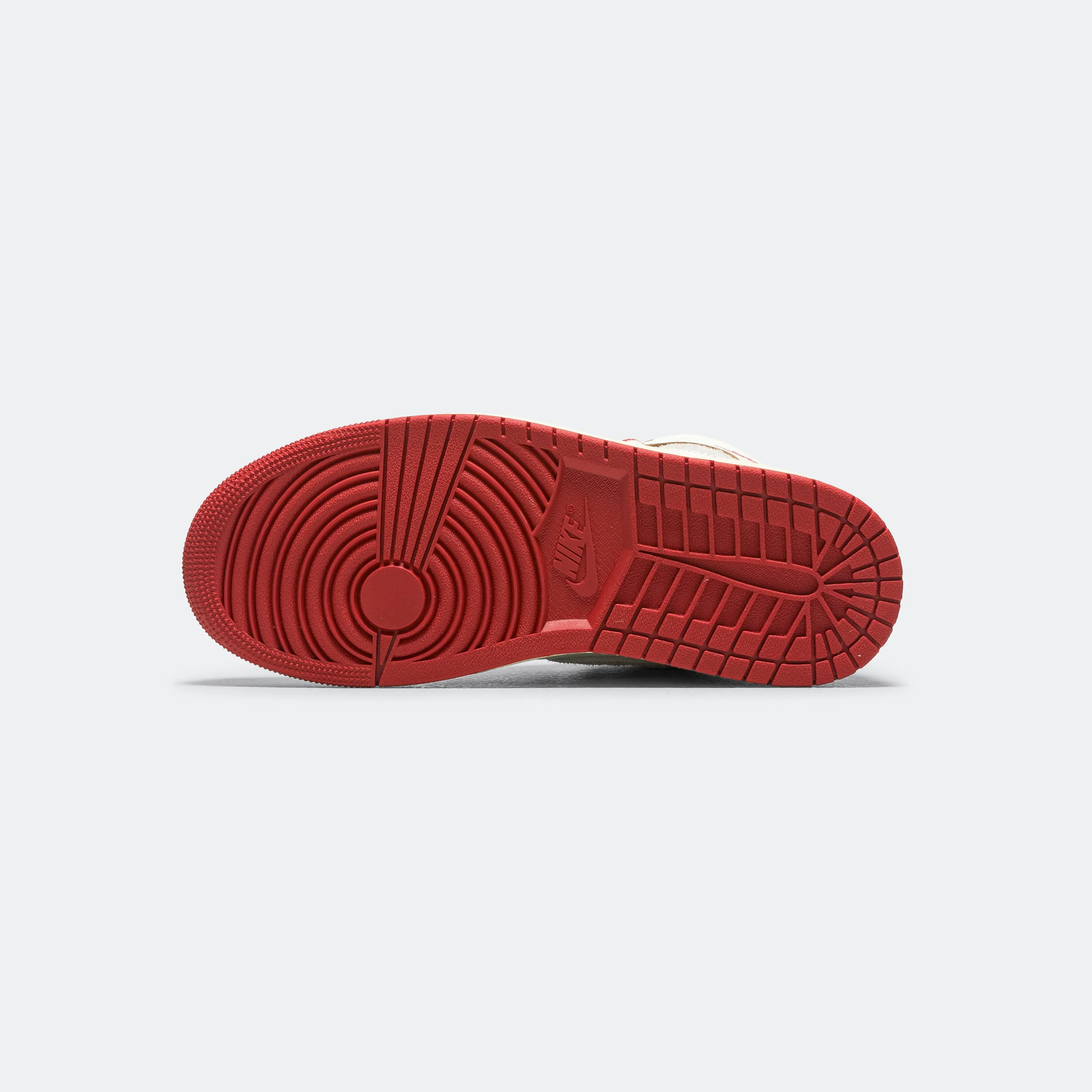 Womens Air Jordan 1 High OG - Sail/Cinnabar-Light Bone Jordan Clothing