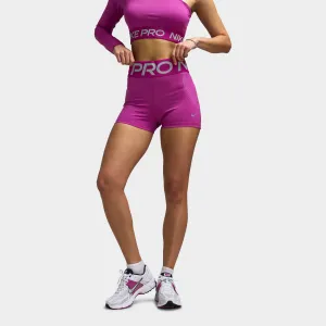 Womens Nike Nike Pro Sculpt Women's Dri-FIT 3" High-Rise Shorts / Pink