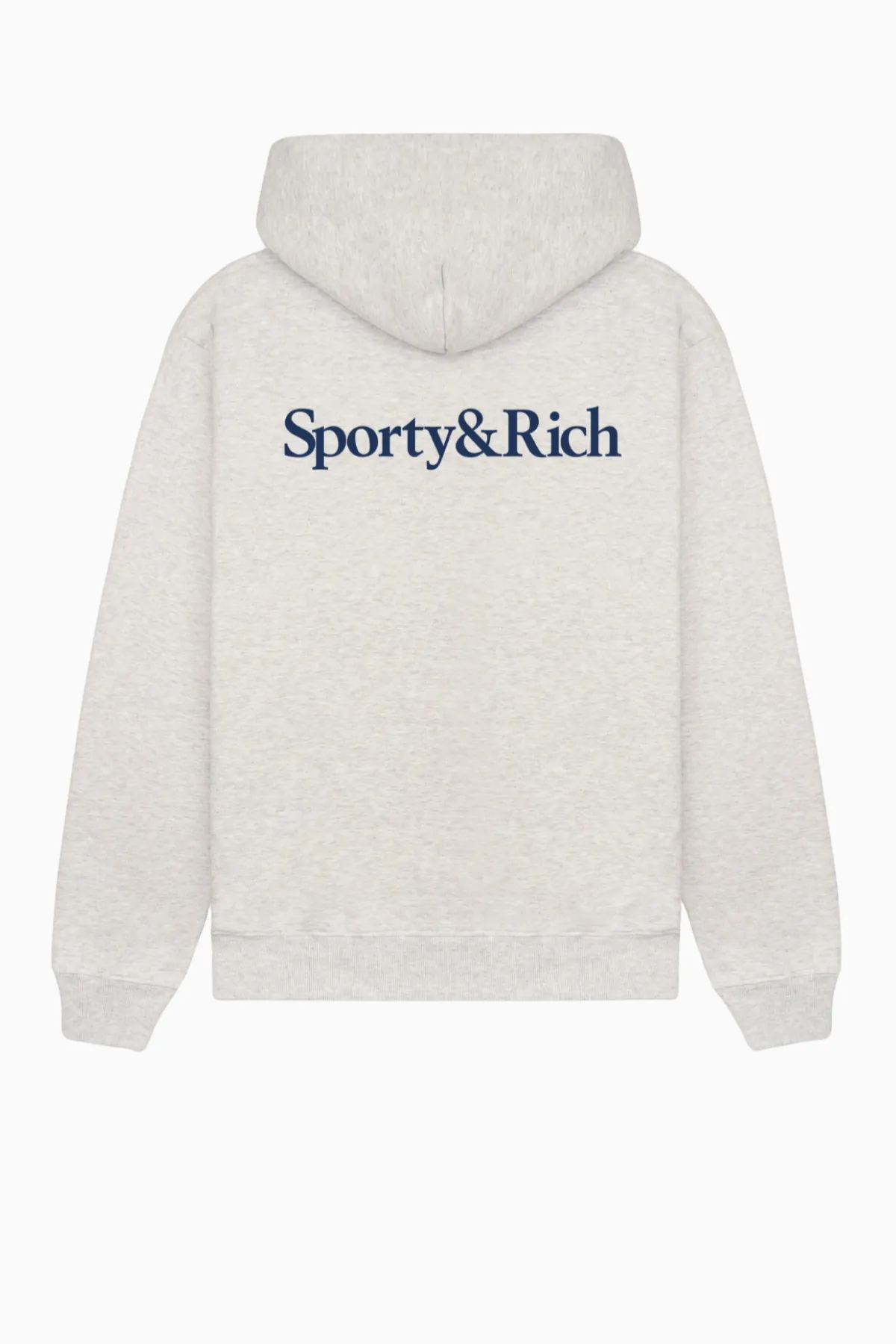 Womens Sporty & Rich Dodgers Serif Hoodie - Heather Grey