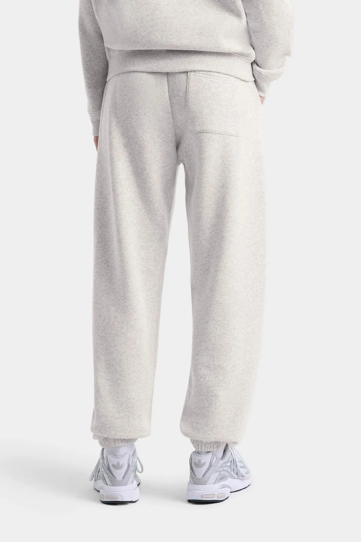 Womens Sporty & Rich Sporty & Rich Beverly Script Sweatpant - Heather Grey