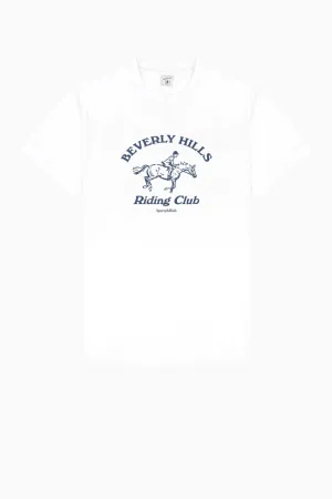 Womens Sporty & Rich Sporty & Rich BH Riding Club T-Shirt - White