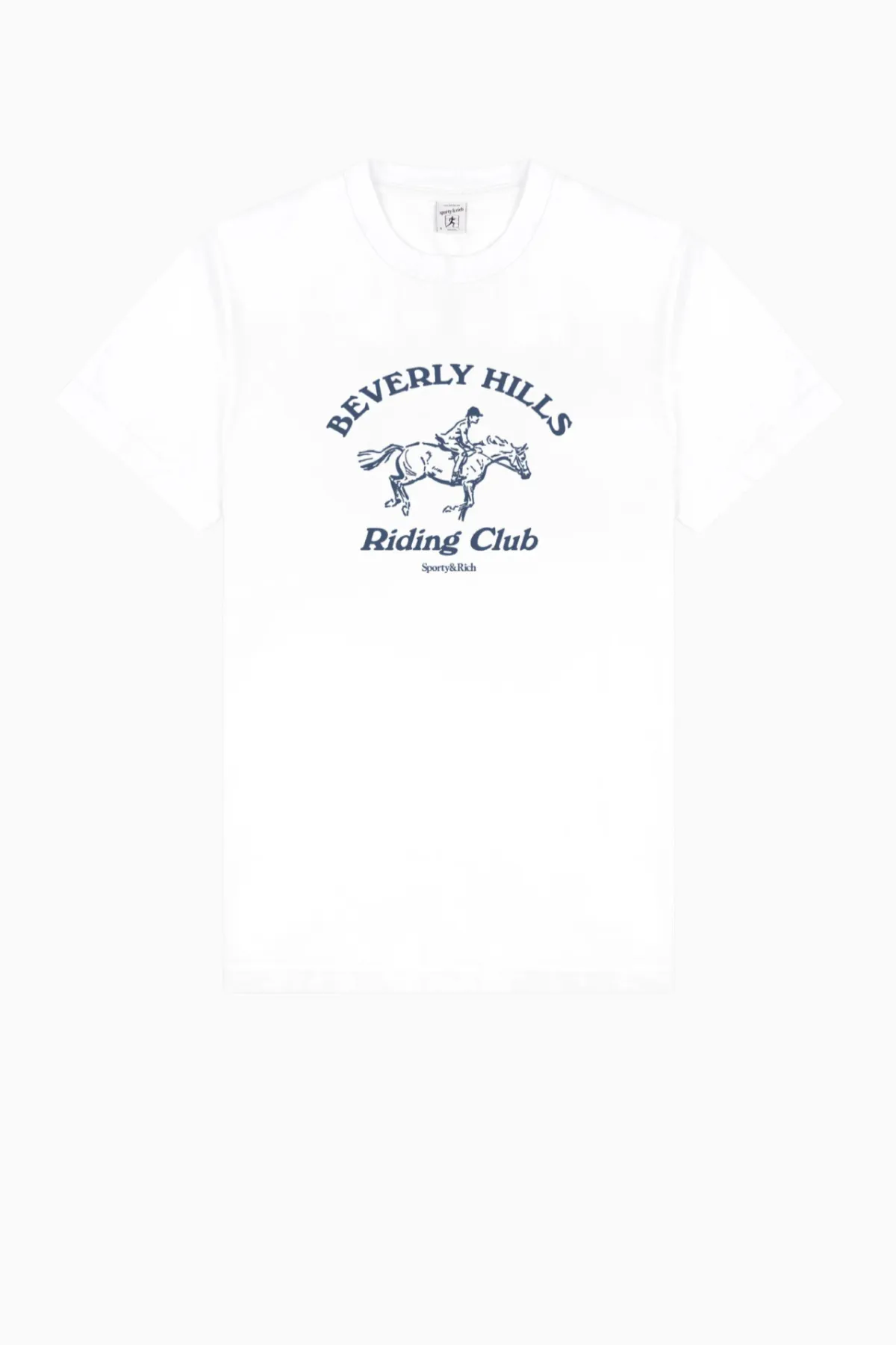 Womens Sporty & Rich Sporty & Rich BH Riding Club T-Shirt - White