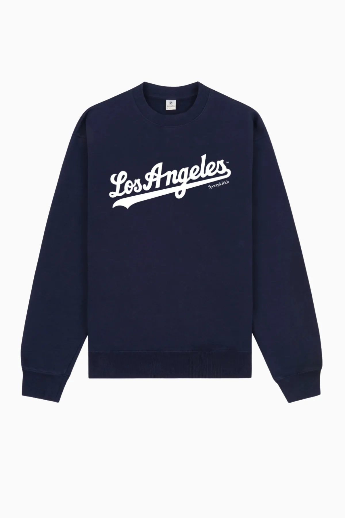 Womens Sporty & Rich Sporty & Rich Dodgers Crewneck - Dark Navy