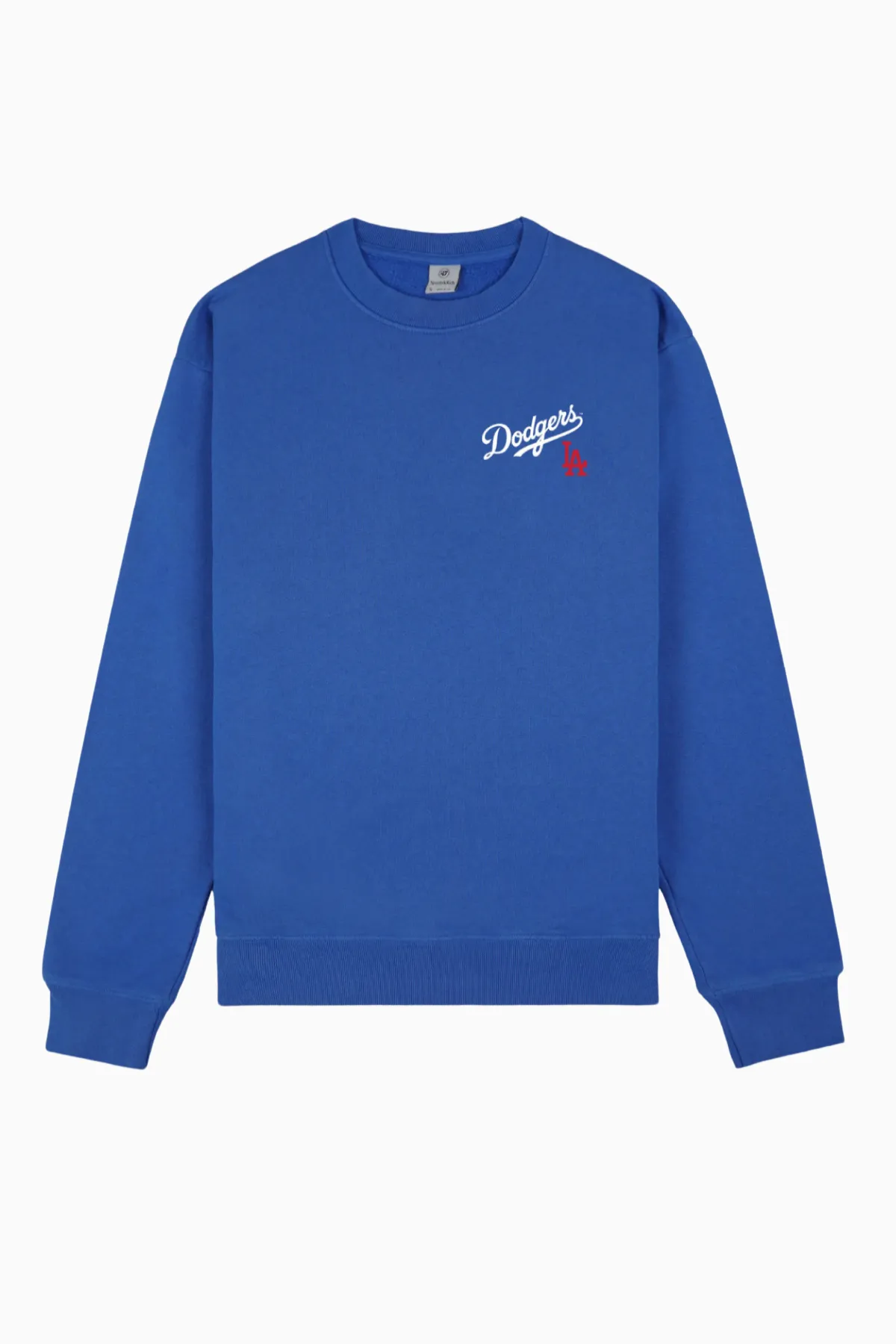 Womens Sporty & Rich Sporty & Rich Dodgers Serif Crewneck - Team Blue