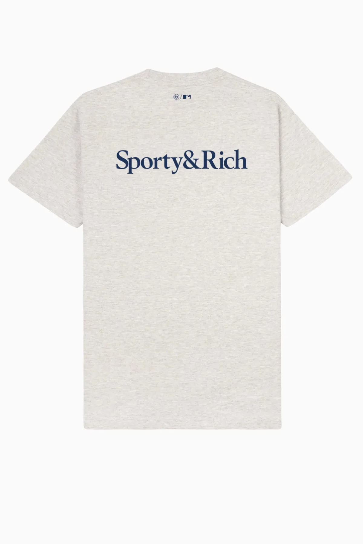 Womens Sporty & Rich Sporty & Rich Dodgers Serif T-Shirt - Heather Grey