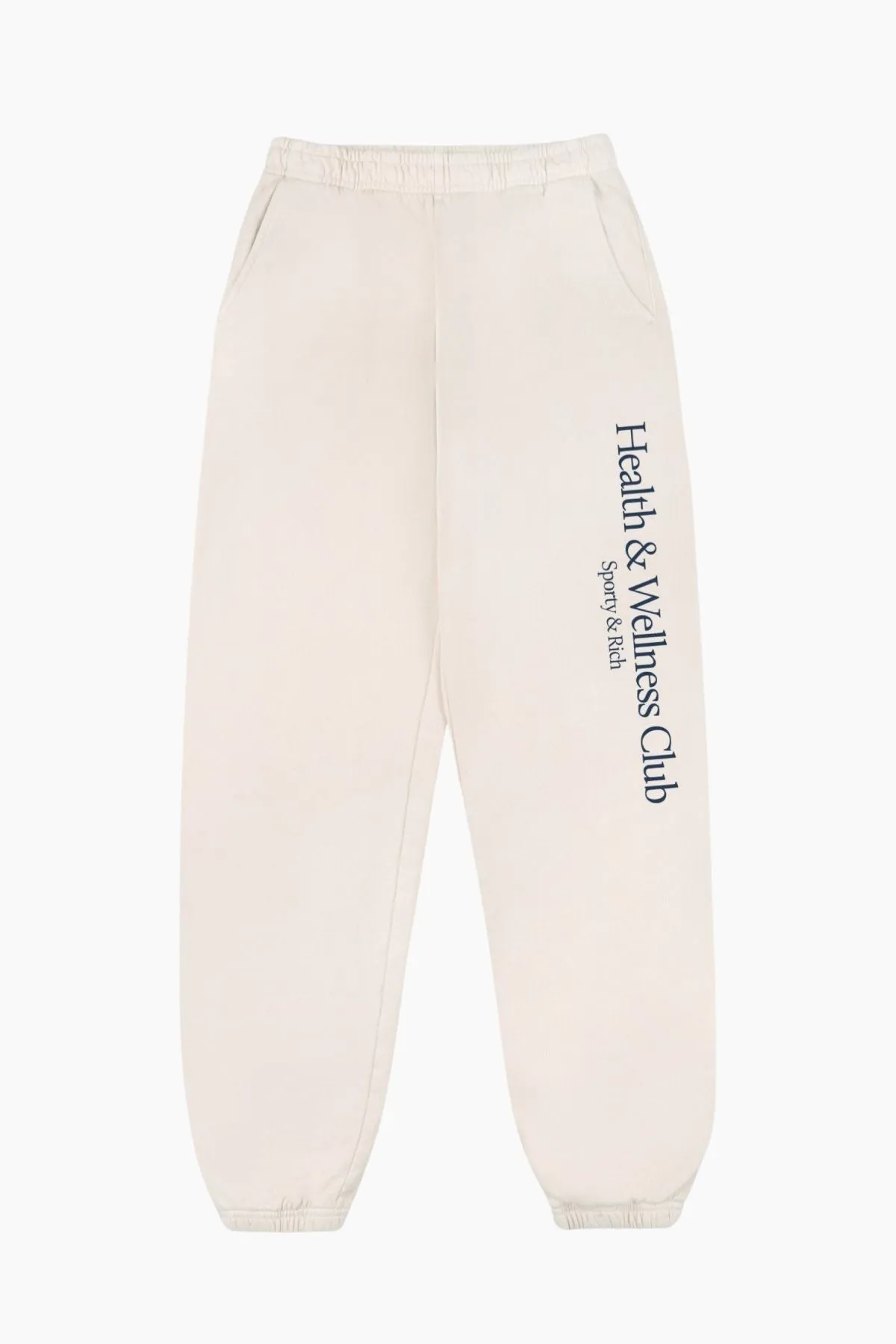Womens Sporty & Rich Sporty & Rich H&W Crest Sweatpant - Cream