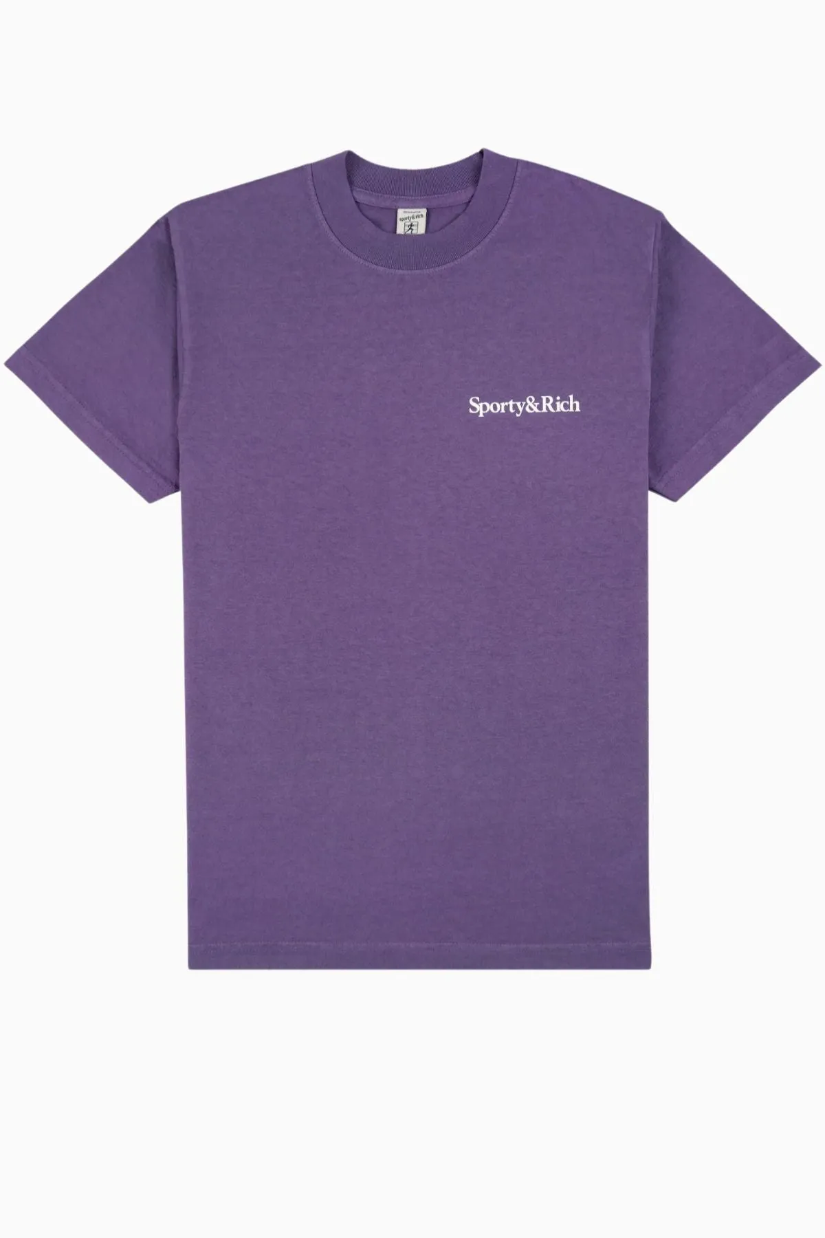 Womens Sporty & Rich Sporty & Rich Health Is Wealth T-Shirt - Dusty Grape/ White