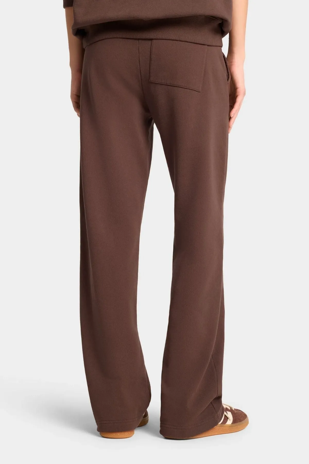 Womens Sporty & Rich Sporty & Rich Oval Health Sweatpant - Chocolate/ Cream