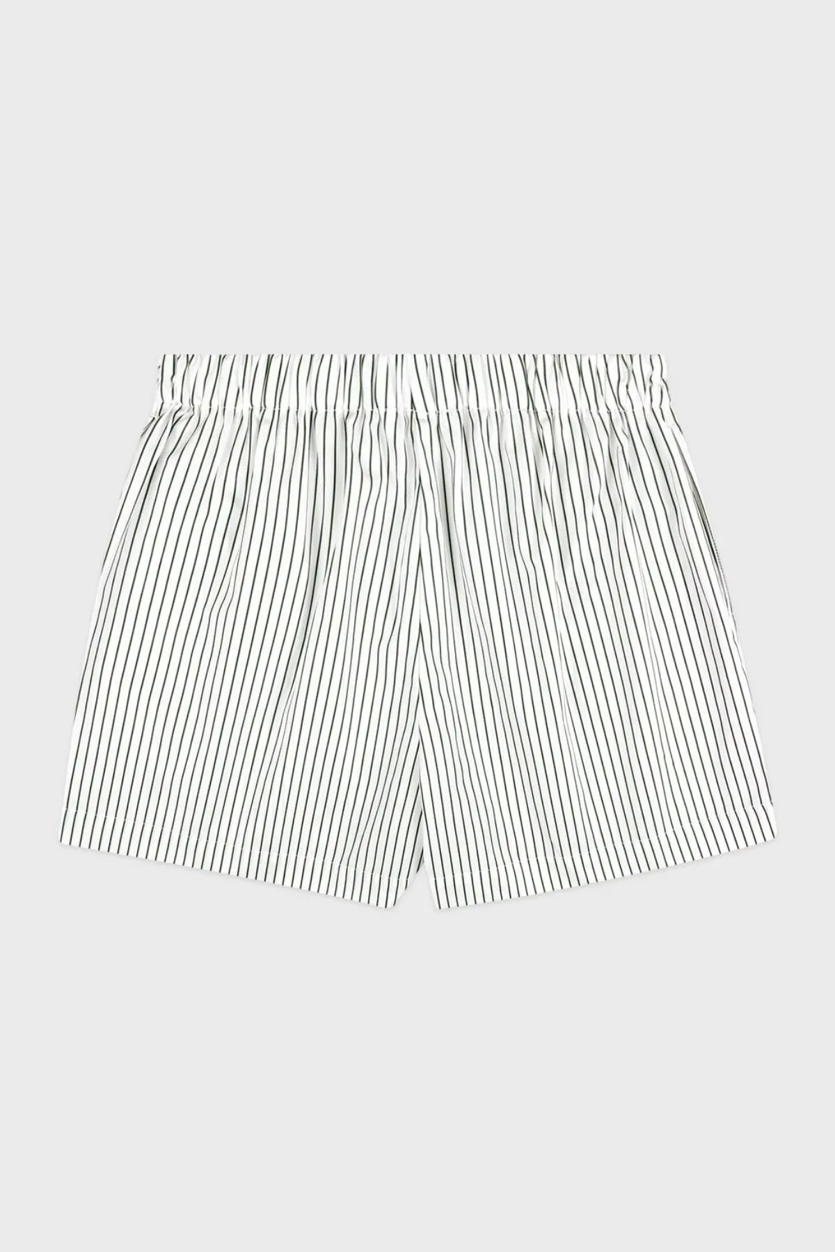 Womens Sporty & Rich Sporty & Rich Poplin Short - Forest Striped