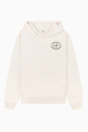 Womens Sporty & Rich Sporty & Rich Riding Club Hoodie - Cream