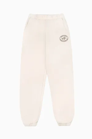 Womens Sporty & Rich Sporty & Rich Riding Club Sweatpant - Cream
