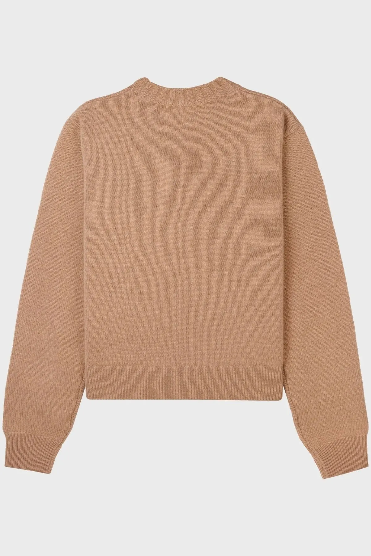 Womens Sporty & Rich Sporty & Rich SRC Cashmere Jumper - Camel/ White