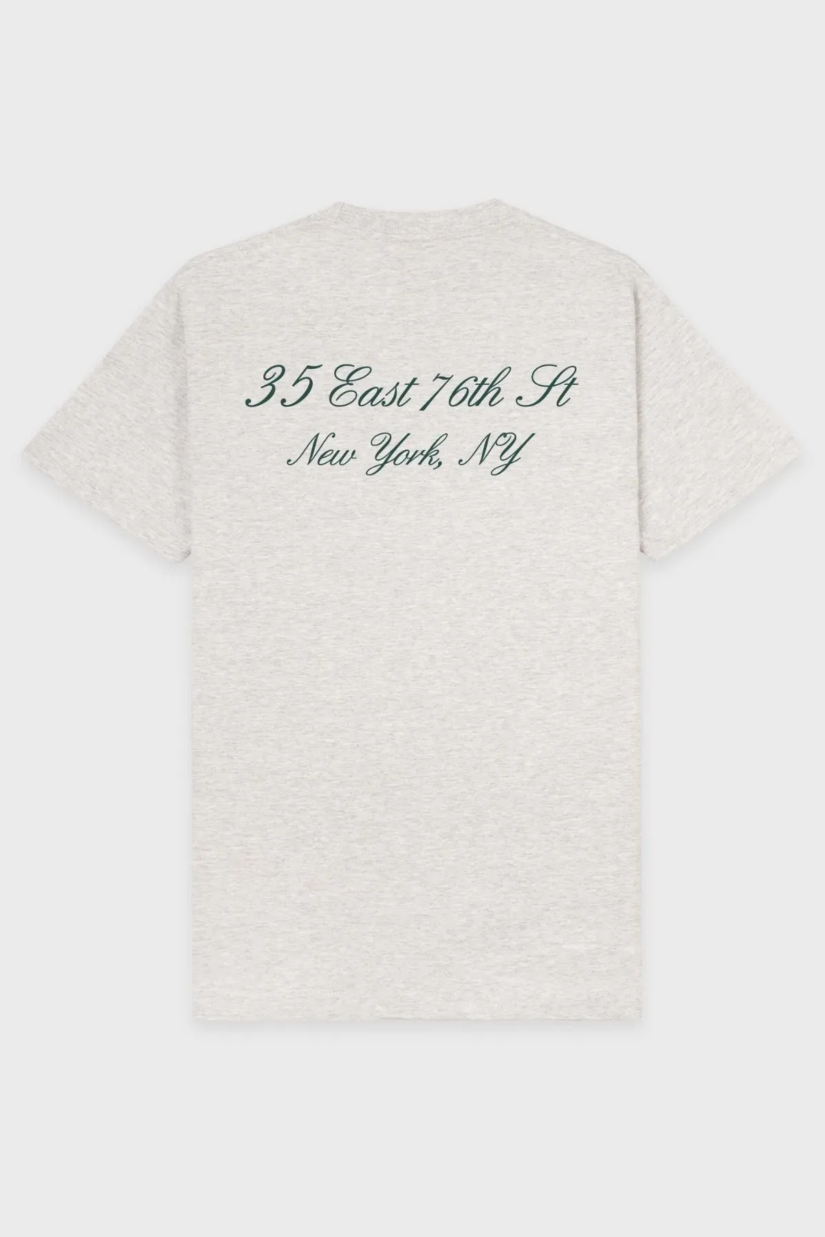 Womens Sporty & Rich Sporty & Rich The Carlyle Souvenir T-Shirt - Heather Grey/ Forest