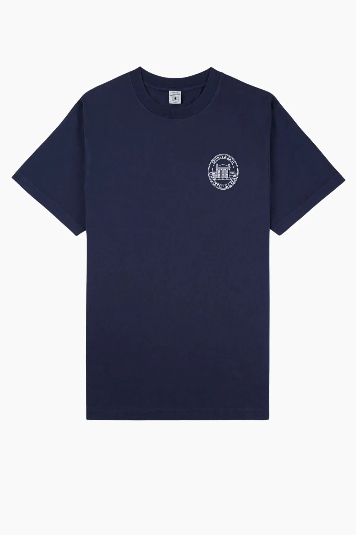 Womens Sporty & Rich Sporty & Rich Vendome Resort T-Shirt - Navy/ White
