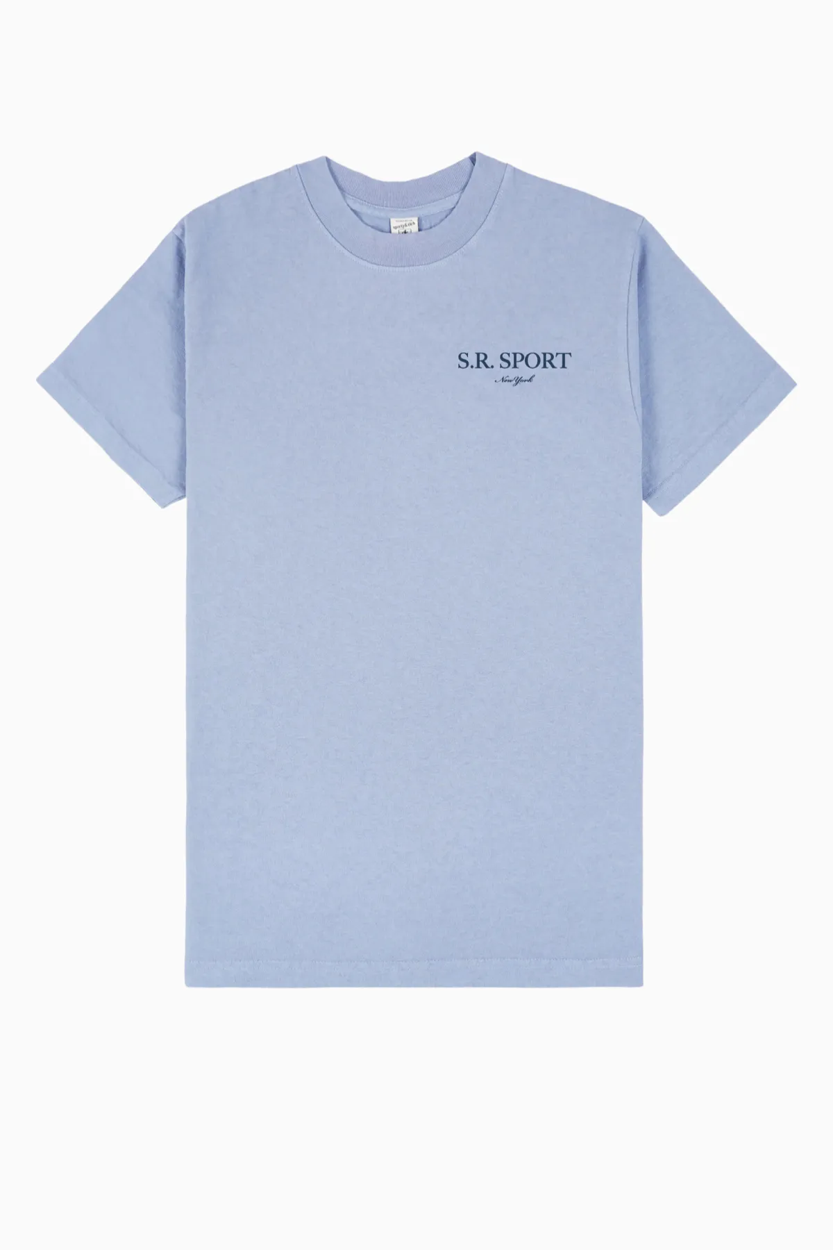 Womens Sporty & Rich Sporty & Rich Wimbledon T-Shirt - Washed Hydrangea