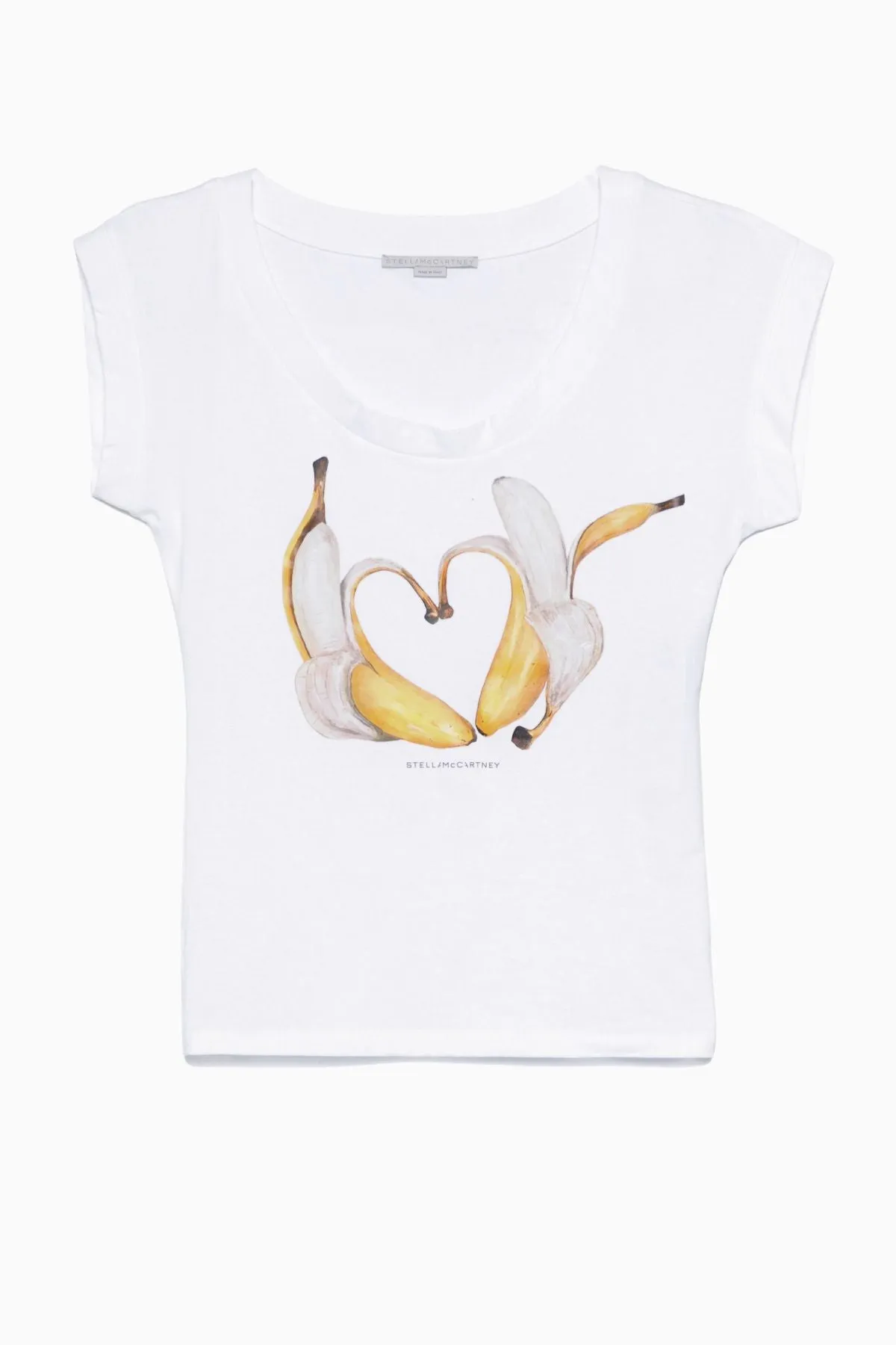 Womens Stella Mccartney Stella McCartney Banana T-Shirt - Pure White