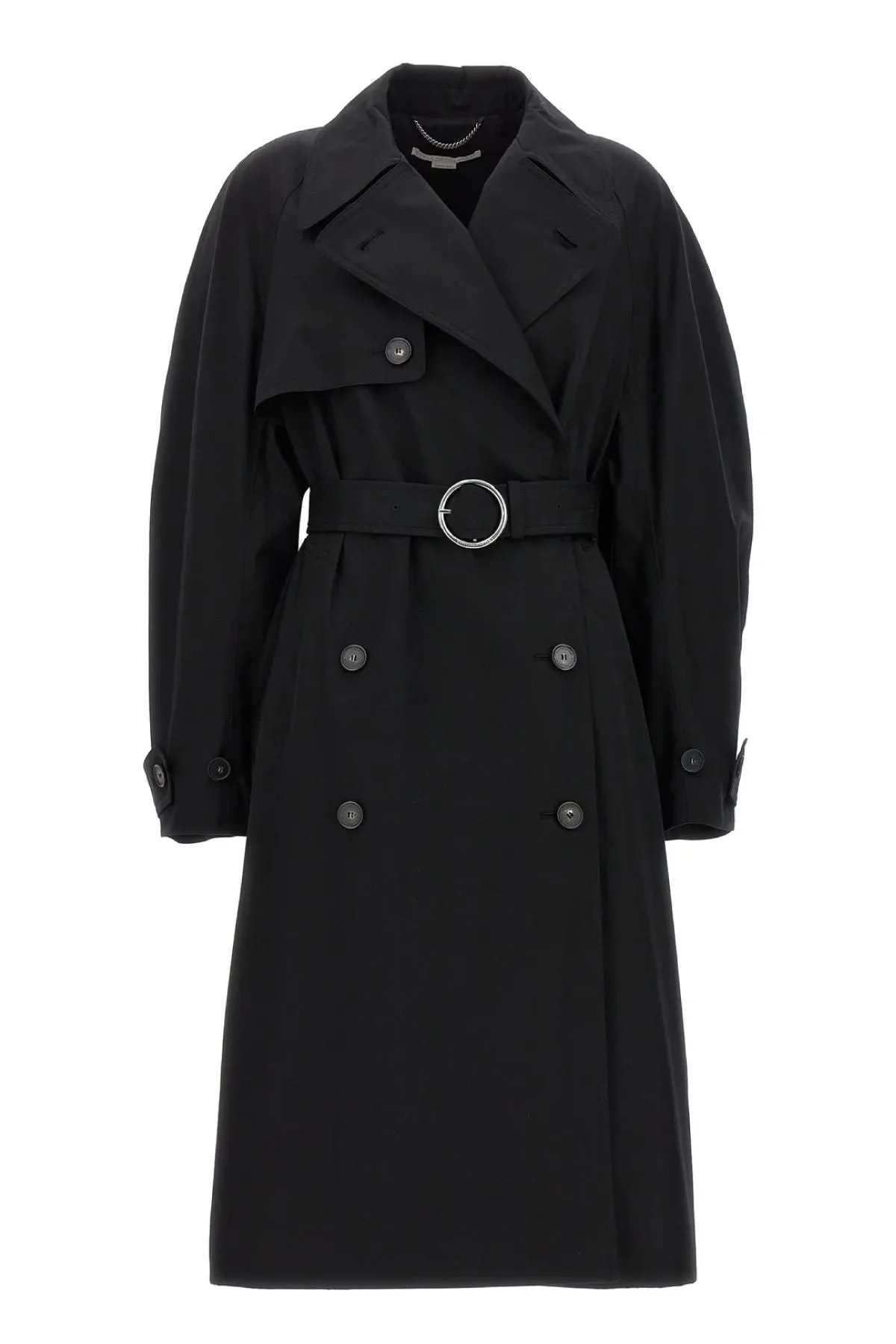 Womens Stella Mccartney Stella McCartney Double Breasted Iconic Trench - Black