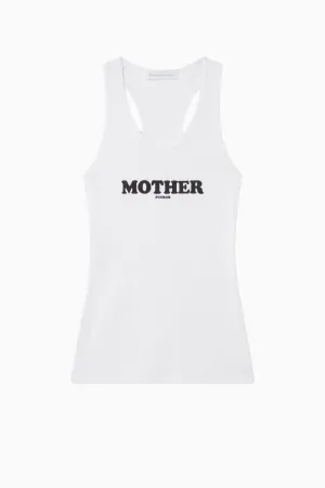 Womens Stella Mccartney Stella McCartney Mother F*cker Tank - White