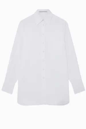 Womens Stella Mccartney Stella McCartney Snap Detail Shirt - Pure White