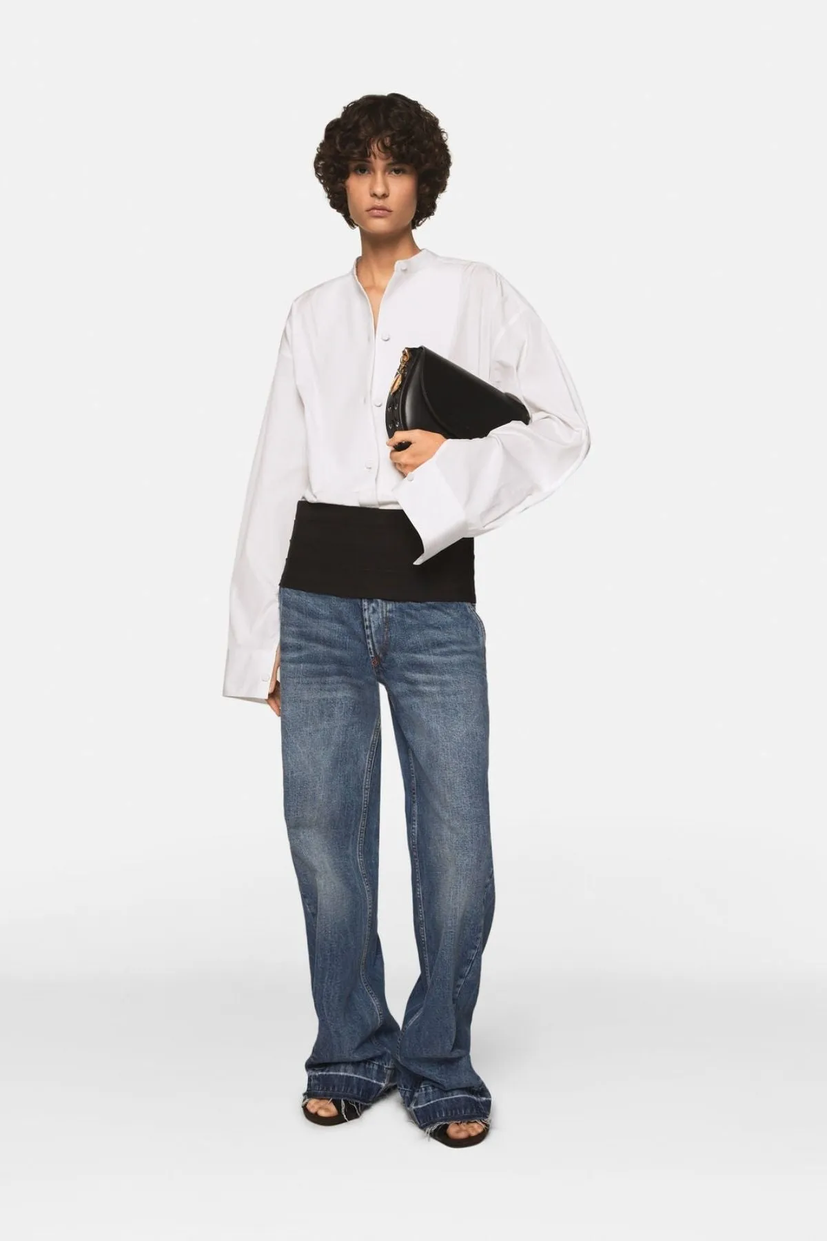 Womens Stella Mccartney Stella McCartney Tuxedo Jean - Mid Vintage Blue