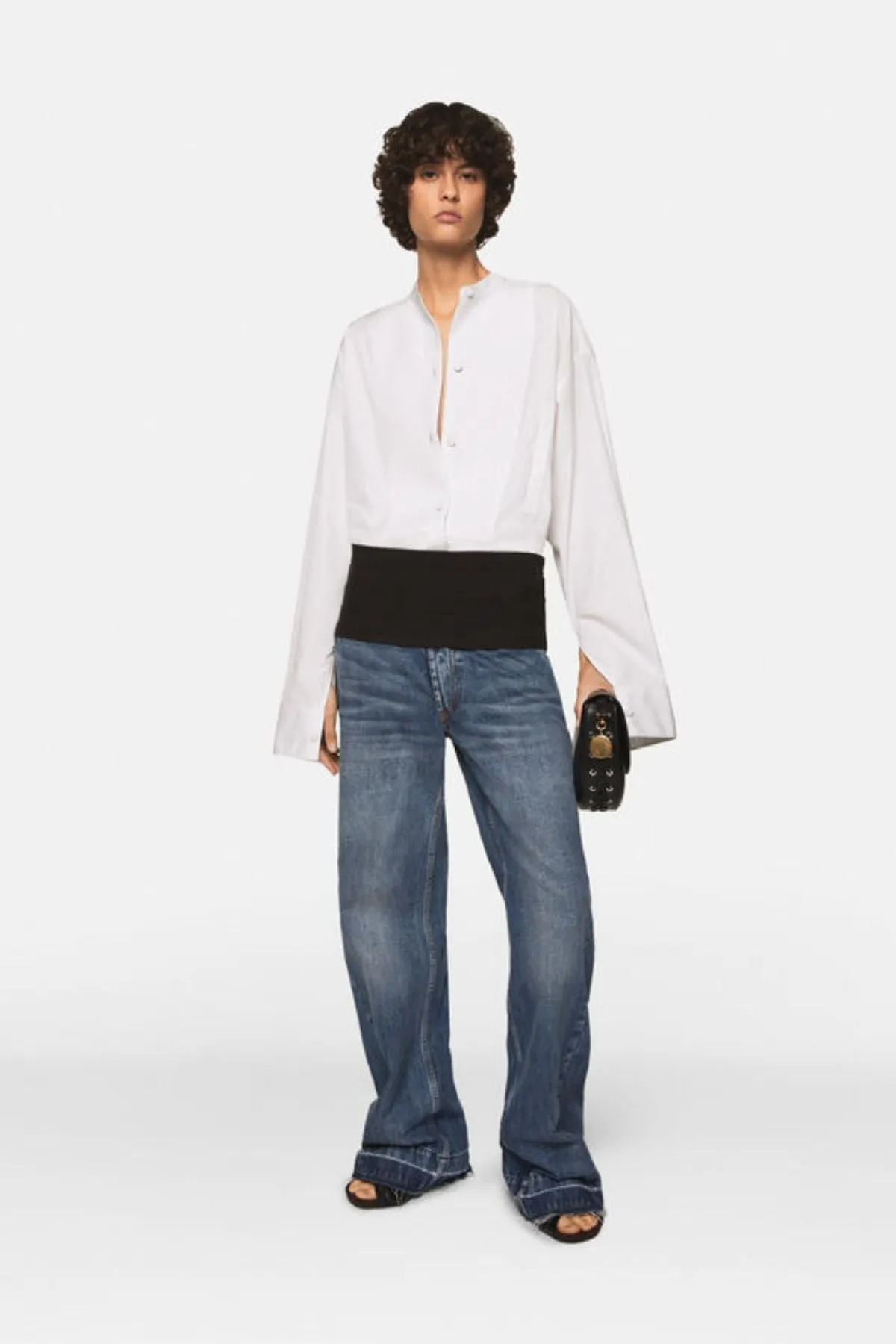 Womens Stella Mccartney Stella McCartney Tuxedo Jean - Mid Vintage Blue