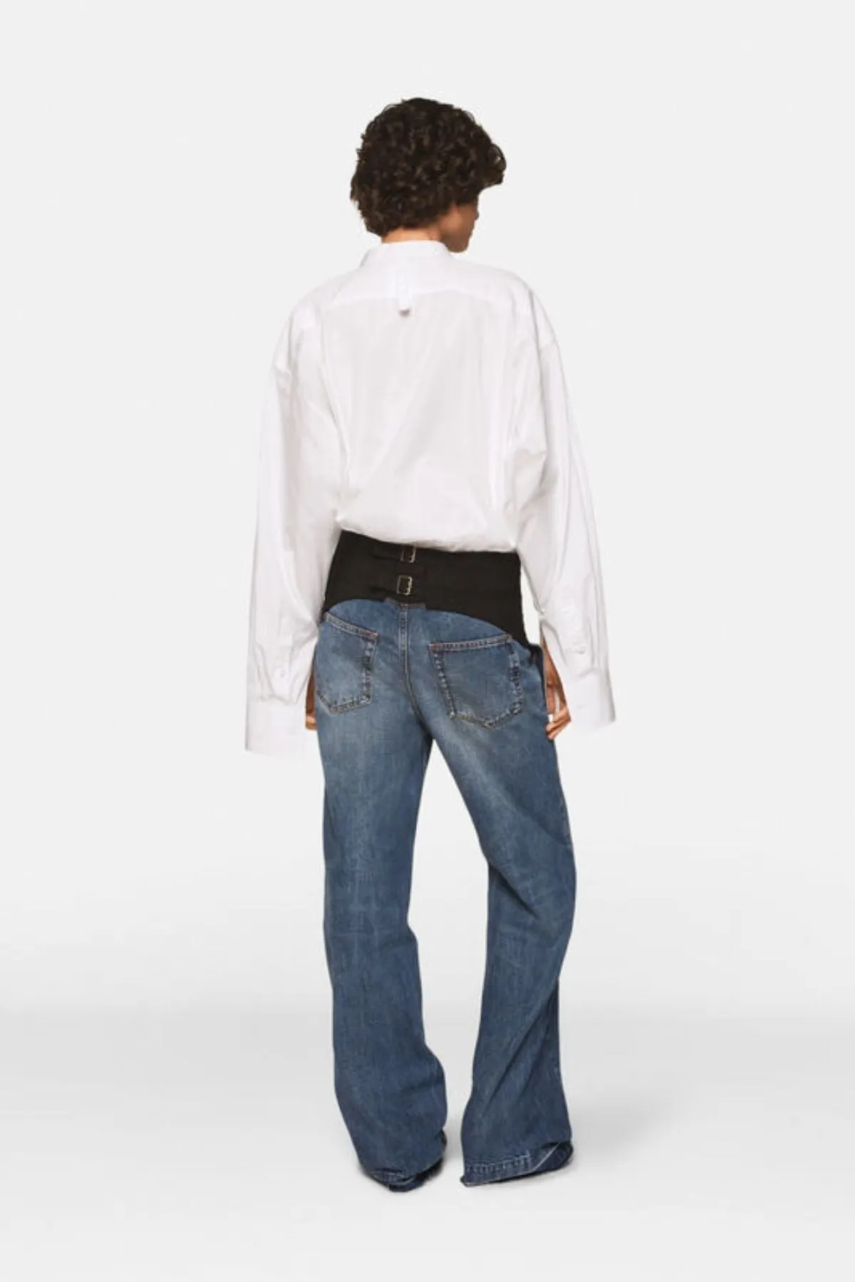 Womens Stella Mccartney Stella McCartney Tuxedo Jean - Mid Vintage Blue